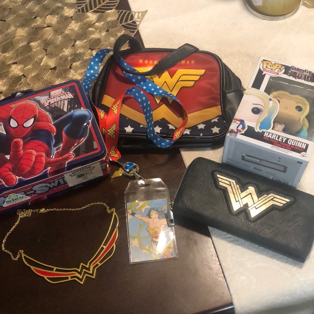 Wonder Woman/Harley Quinn/Spider Man Bundle Lot